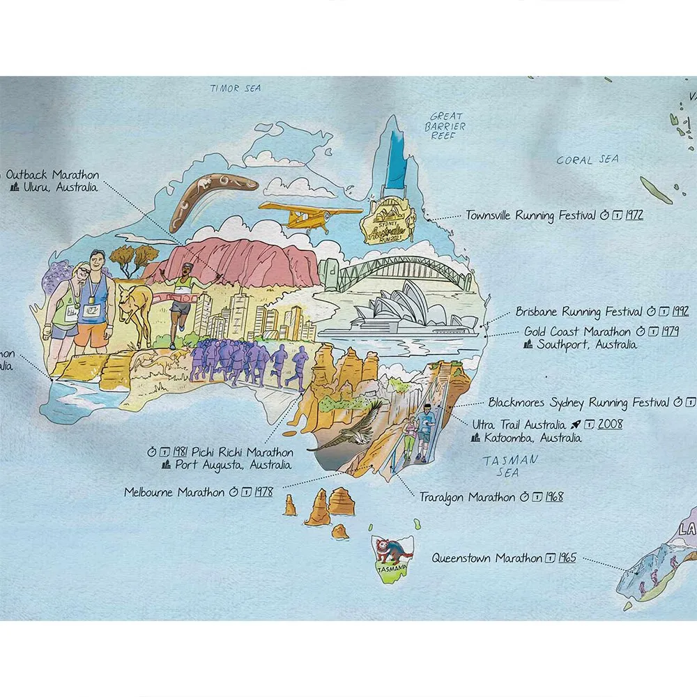 Running Map Handdoek 7 Running Map Handdoek - Afbeelding 5