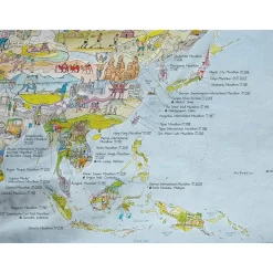 Running Map Handdoek 16 Running Map Handdoek -Duikuitrusting Winkel awesome maps running map handdoek 5