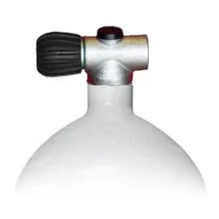 BTS Stalen Duikfles 3L 230 Bar 100 Mm Rebreather-klep