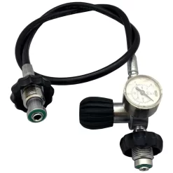 Tank Equalizer DIN With Pressure Gauge O2