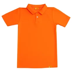 UV 50+ Kinder V Poloshirt Met Korte Mouwen