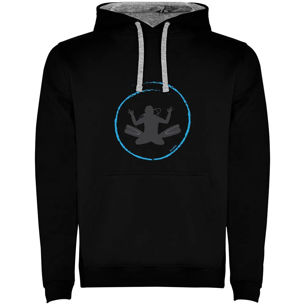 Diver Zen Tweekleurige Hoodie 3 Diver Zen Tweekleurige Hoodie