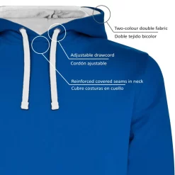 Line Marker Tweekleurige Hoodie -Duikuitrusting Winkel kruskis line marker tweekleurige hoodie 2