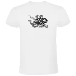 Psychedelic Octopus T-shirt Met Korte Mouwen