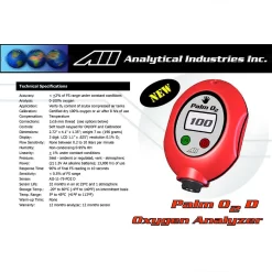 Draagbare Zuurstofanalysatorkit -Duikuitrusting Winkel metalsub draagbare zuurstofanalysatorkit 2