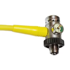 Hookah DIN Piston 5 M Regelaarset -Duikuitrusting Winkel metalsub hookah din piston 5 m regelaarset 2