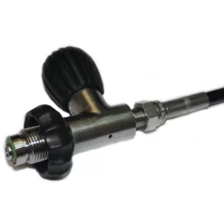 Verbindingsstuk DIN 200/300 1/4´´ BSP Met Pur -Duikuitrusting Winkel metalsub verbindingsstuk din 200 300 1 4 bsp met pur 1