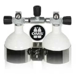 Twinset Stalen Duikflessen 15L 230 Bar DIR-stijl