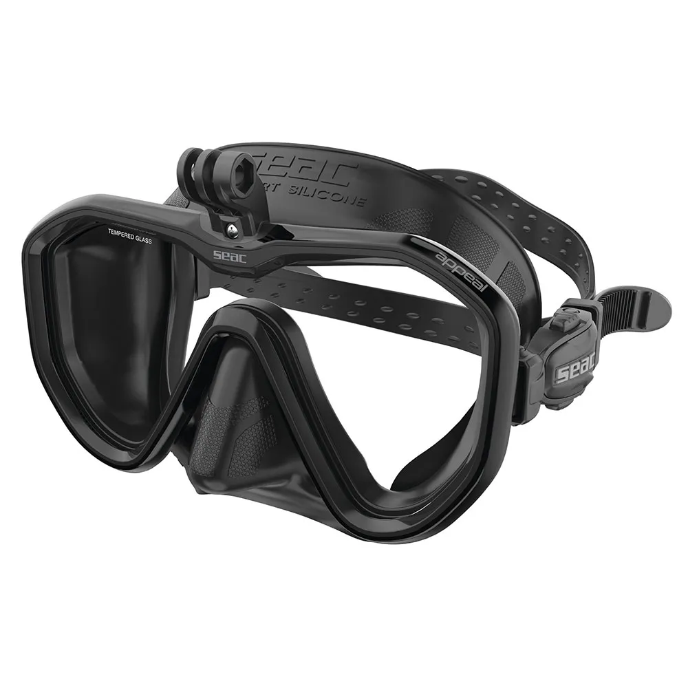 SEAC Appeal Pro A. Black Gezichtsmasker 4 SEAC Appeal Pro A. Black Gezichtsmasker - Afbeelding 2